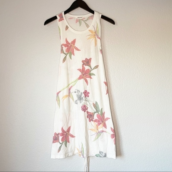 𝅺35MM CLOTHING Floral Tie Swim Cover Medium - Picture 1 of 9